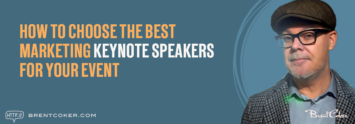 How to choose the best marketing keynote speakers for your event