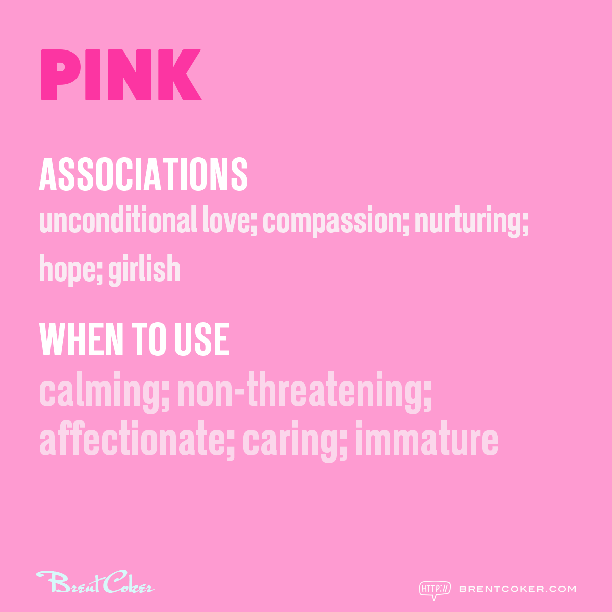 The psychology of colour in marketing Pink