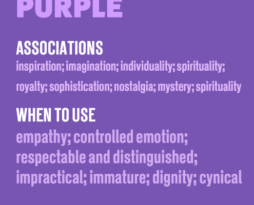 The psychology of colour in marketing Purple