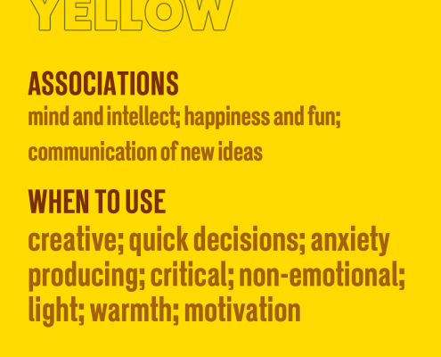 The psychology of colour in marketing Yellow